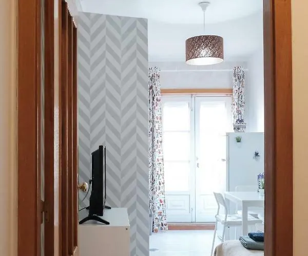 With Balcony In The Square Oporto